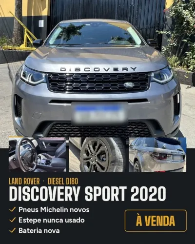 Land Rover Discovery Sport S 2.0 4X4 Diesel. AUT 2020