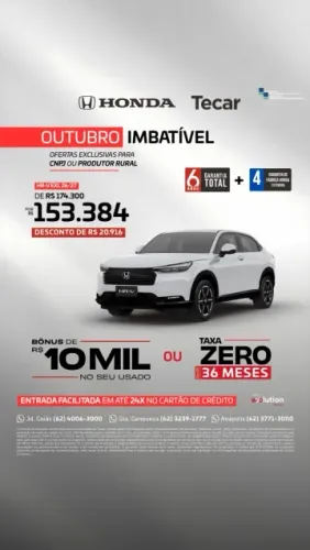 Honda HR-V EXL 1.5 Sensing 16V 5P Aut. 2027