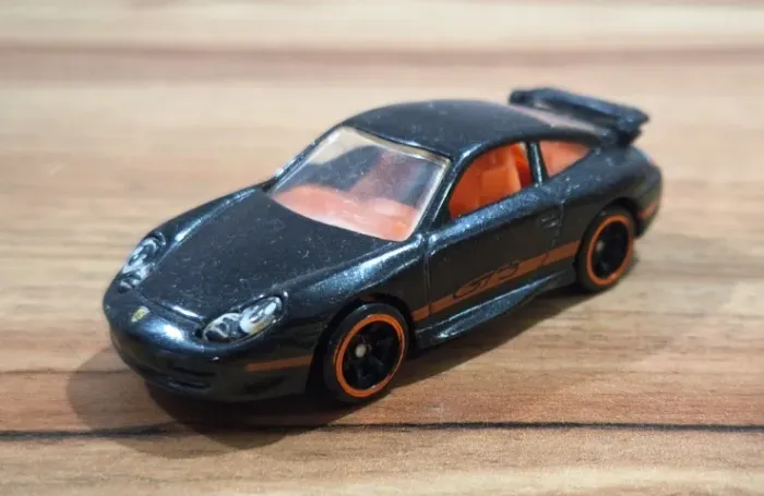 Hot Wheels Porsche 911 GT3 (Road) - Speed Machines Series 2010 (Loose)