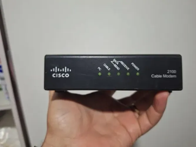 Lote Modems Antigos (Thomson ADSL e Cisco)