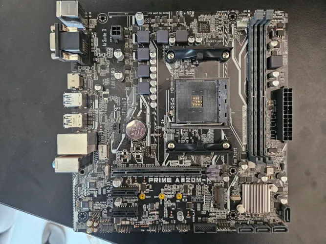 Placa-Mãe Asus Prime A320M-K (Socket AM4) USADA
