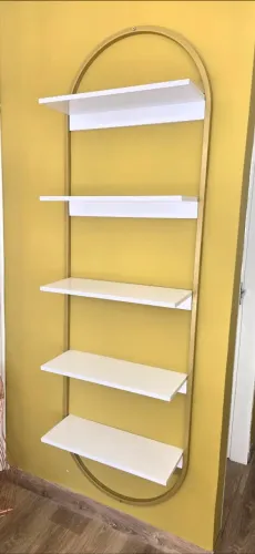 Prateleira em mdf e metalon
