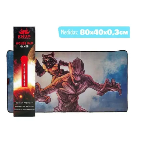 Mouse Pad Gamer Guardiões da Galáxia Knup