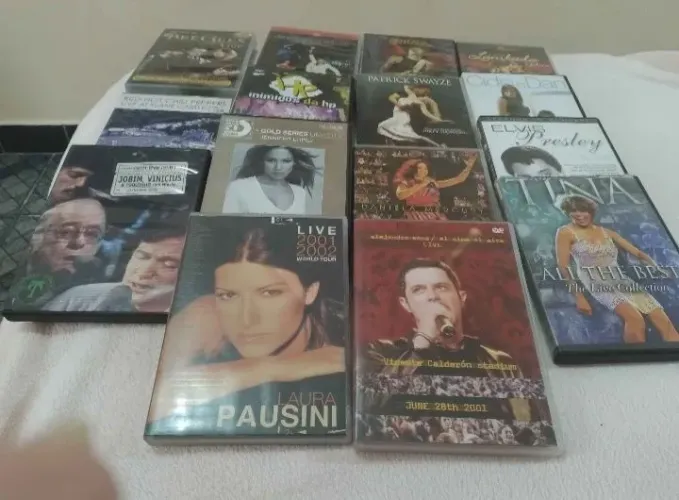 DVDs Originais vendo tudo