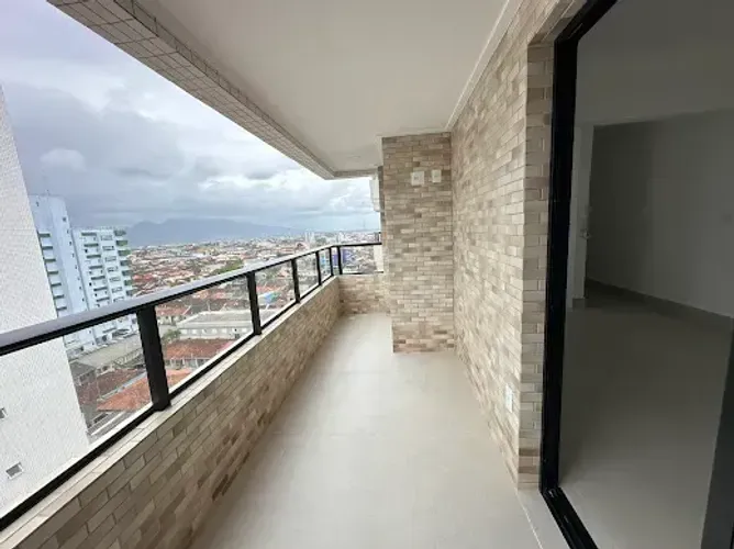 Aparamento caiçara uma quadra da praia 2 dormitórios. .entrada.280.449.00+ parcelas