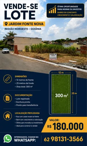 Lote jardim fonte nova