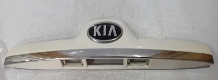 Friso Moldura Tampa Traseira Kia Sportage 2007 - 2010  Branco