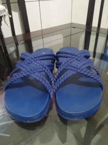 Rasteirinha Melissa Azul