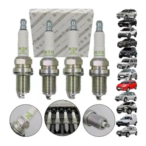 JOGO VELAS LINHA FIAT FIRE ORIGINAL