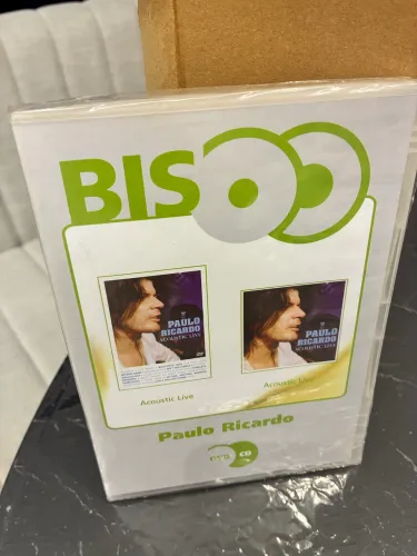 Dvd + Cd - Bis - Paulo Ricardo Acoustic Live - Raro  Lacrado 