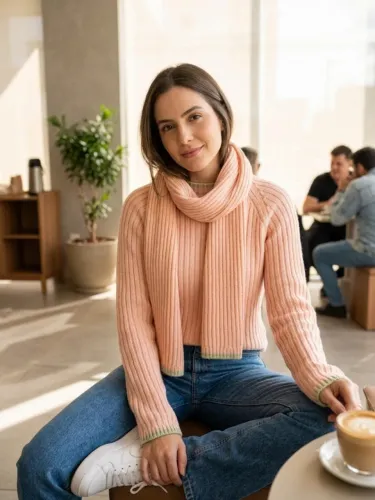 blusa de lã / tricô