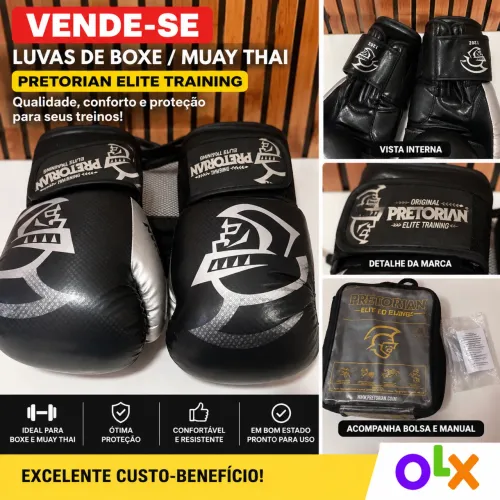 Vendo luvas Pretorian Elite Training, original 12 ou