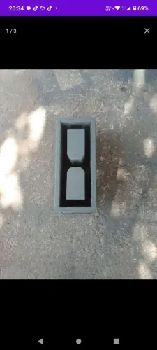 Forma de bloco 14x19x39 estrutural 