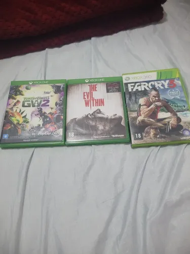 Jogos de XBOX 360 e XBOX ONE