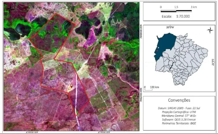 Fazenda a venda em Corumbá - MS, Região do Jacadigo, com 2.336 hectaries.
