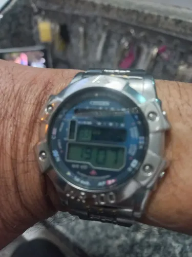 Relógio citizen wind surf prometer duvido igual 750