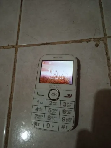Celular de Teclas Alcatel OneTouch - Funcionando