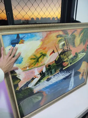 Lindo Quadro Artístico para Decorar
