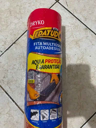 Manta Asfáltica Auto Adesiva Terracota - Fita Vedatudo Dryko (nova)