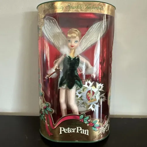 BONECA BARBIE TINKERBELL HOLIDAY 1999 MATREL NOVA LACRADA