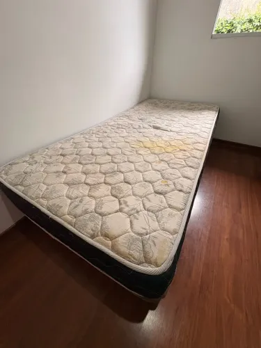 Colchão Castor Prata Royal de Molas Bonnel - Solteiro