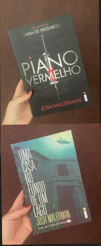 Combo: suspense (Piano vermelho + Uma casa no fundo de um lago)
