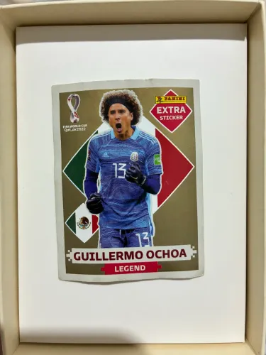 Figurinha Copa 2022 - Guillermo Ochoa - Gold