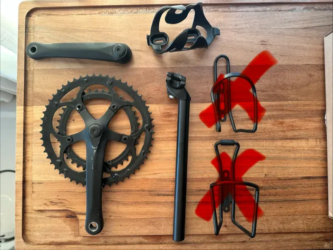 Peças para bicicleta speed