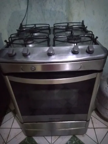 Fogao automatico 4 bocas funciona tudo