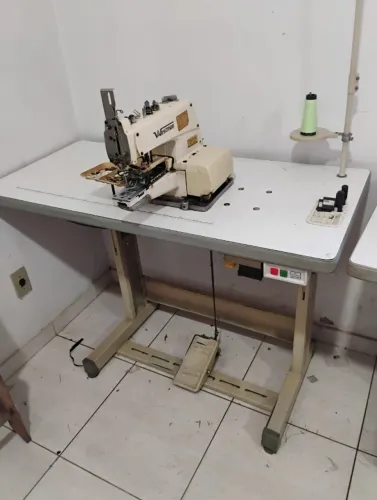 Máquina Botoeira Industrial Westman - Pregar Botão - Usada