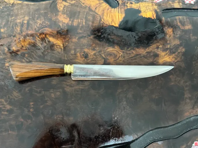 Faca para churrasco artesanal