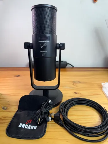 Microfone Condensador USB Arcano Mark-HI