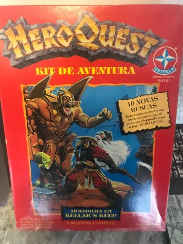 Expansão HeroQuest Armadilha Em Kellar's Keep Estrela - Nunca Usado