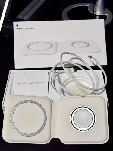 Apple MagSafe Duo Charger Original + Caixa e Cabo Original