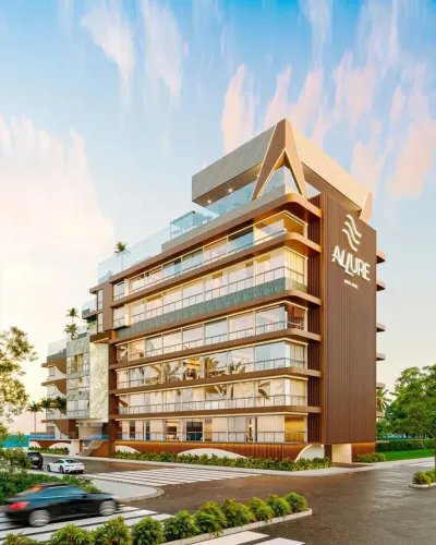 PRAIA DAS CAMPAS - Tamandaré - Studio com 27 m² 1 suíte, condomínio fechado com piscina e