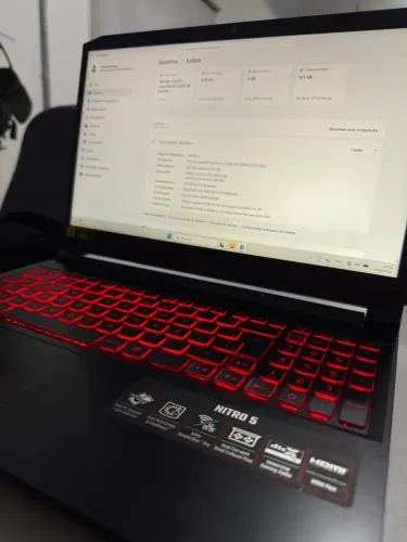 NOTEBOOK GAMER ACER NITRO V - 144Hz