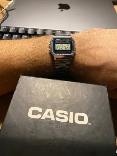 Relógio Casio Vintage Digital wr a158wa-1