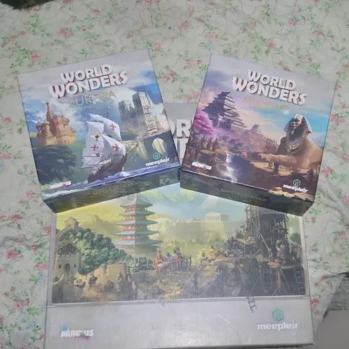 Jogo Wolrd Wonders + Expansões + Extras