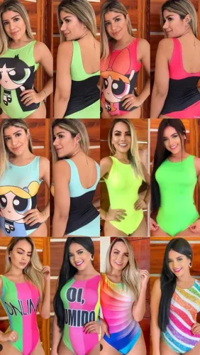 Body estampado NOVO (carnaval)