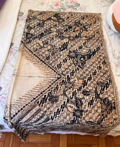 Toalha de Mesa Indonésia Batik 100% Algodão