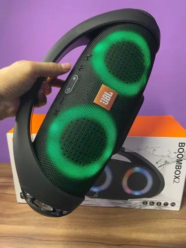 Caixa de Som Bluetooth Preto Boombox2 Portátil JBL an8