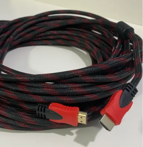 endo Cabos Longos de Vídeo (HDMI 20m e VGA 15m) - Ideal para Projetores e Salas