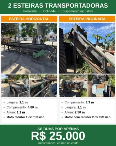 Esteiras transportadoras