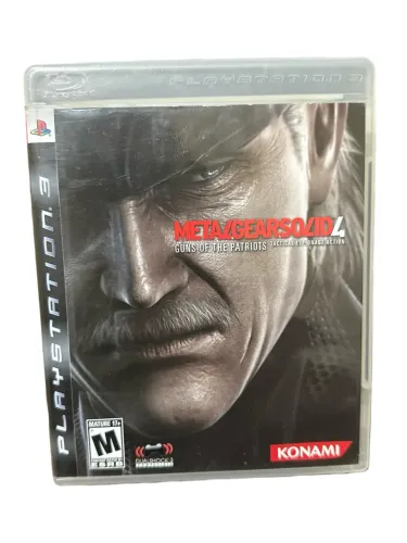 Metal Gear Solid 4 PlayStation 3 Impecável PS3