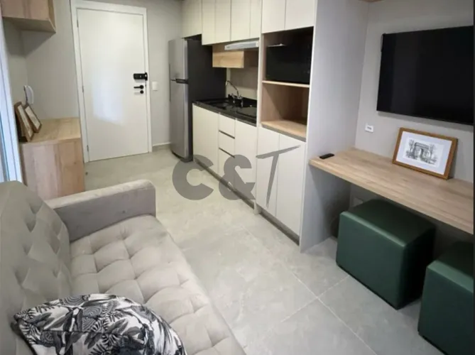 Apartamento Mobiliado 30m² 1 Dormitório para Alugar no Jardim Prudência - São Paulo