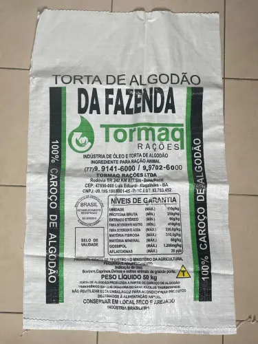 Kit com 8 Sacos ráfia 100% caroço de algodão