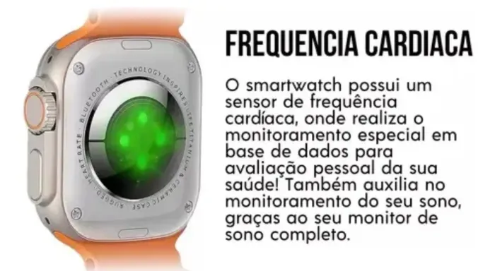 Relógio Inteligente SmartWatch - Microwear - Resistente à Água - Nfc 49mm Android/Ios