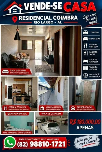 Casa a venda ( residencial Coimbra)