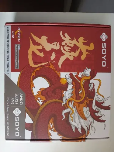 Placa Mãe Soyo B550m AMD AM4