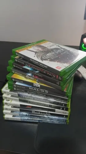 Lote de Jogos Xbox 360 e Xbox One 